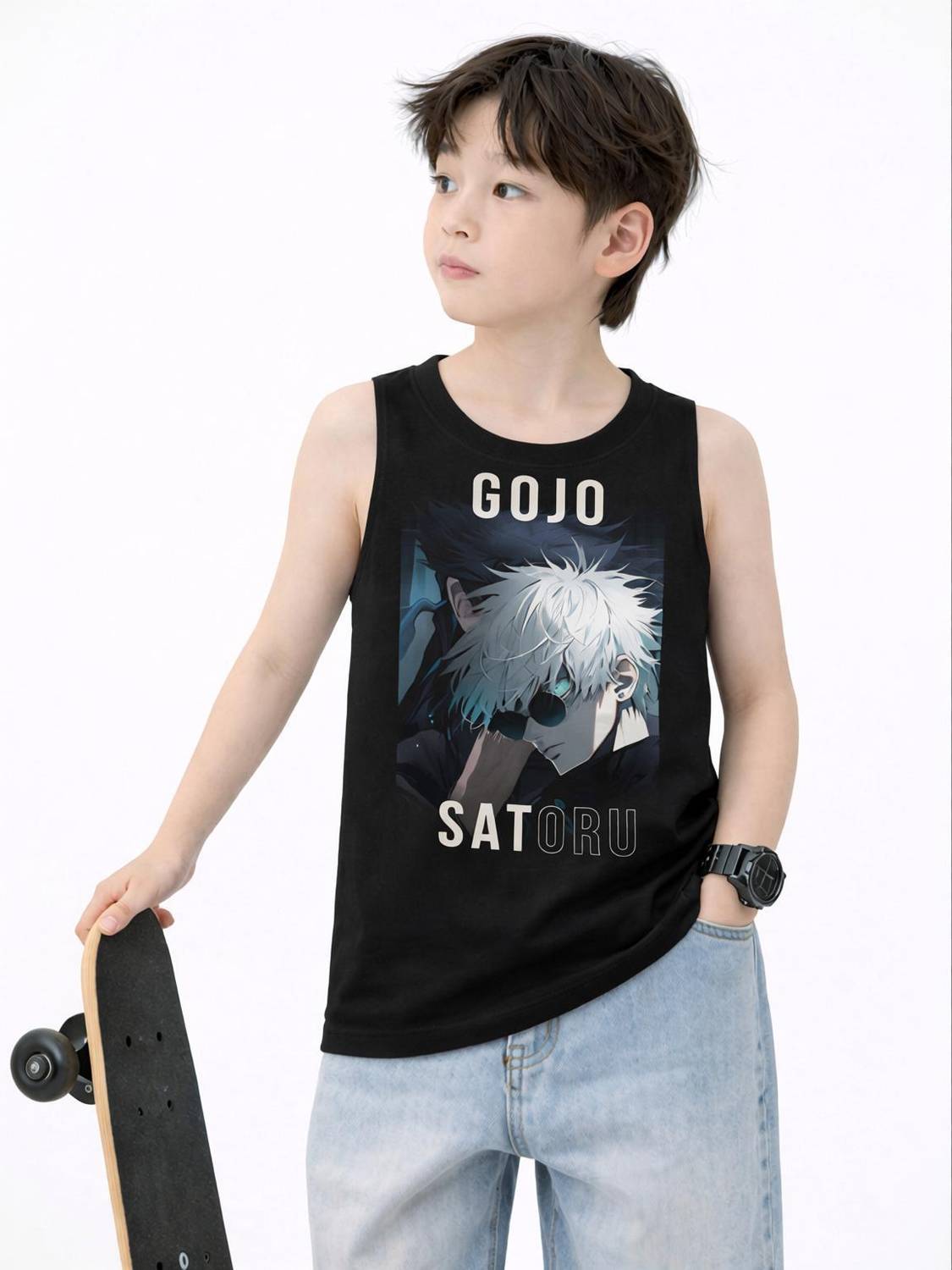 ACEBERE Boys & Girls Printed Pure Cotton Regular T Shirt