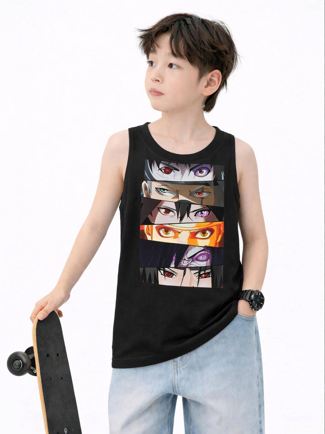 ACEBERE Boys & Girls Printed Pure Cotton Regular T Shirt