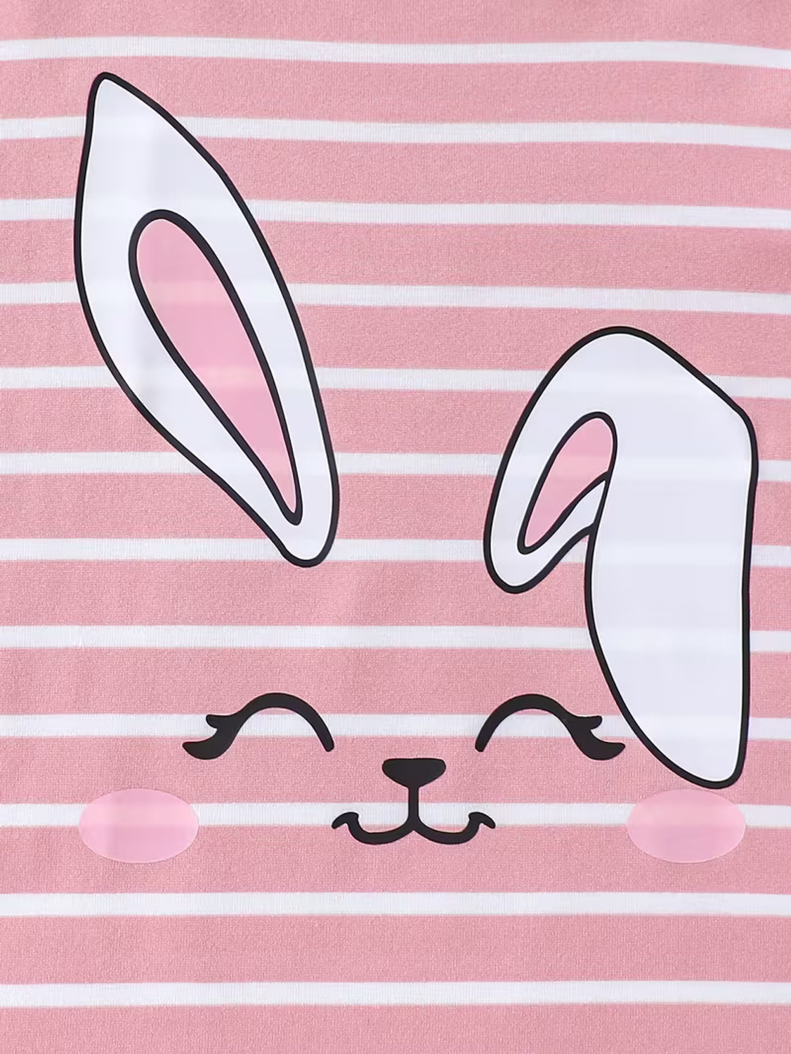 Image of Knit Vey Girls Striped Pure Cotton Regular T Shirt