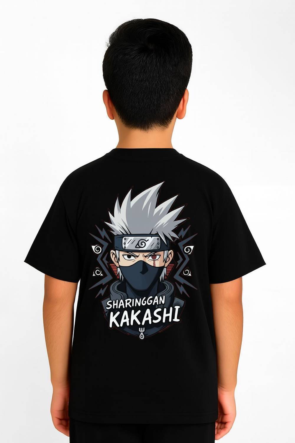 BHAIJIFASHION Boys Printed Cotton Blend Oversized T Shirt