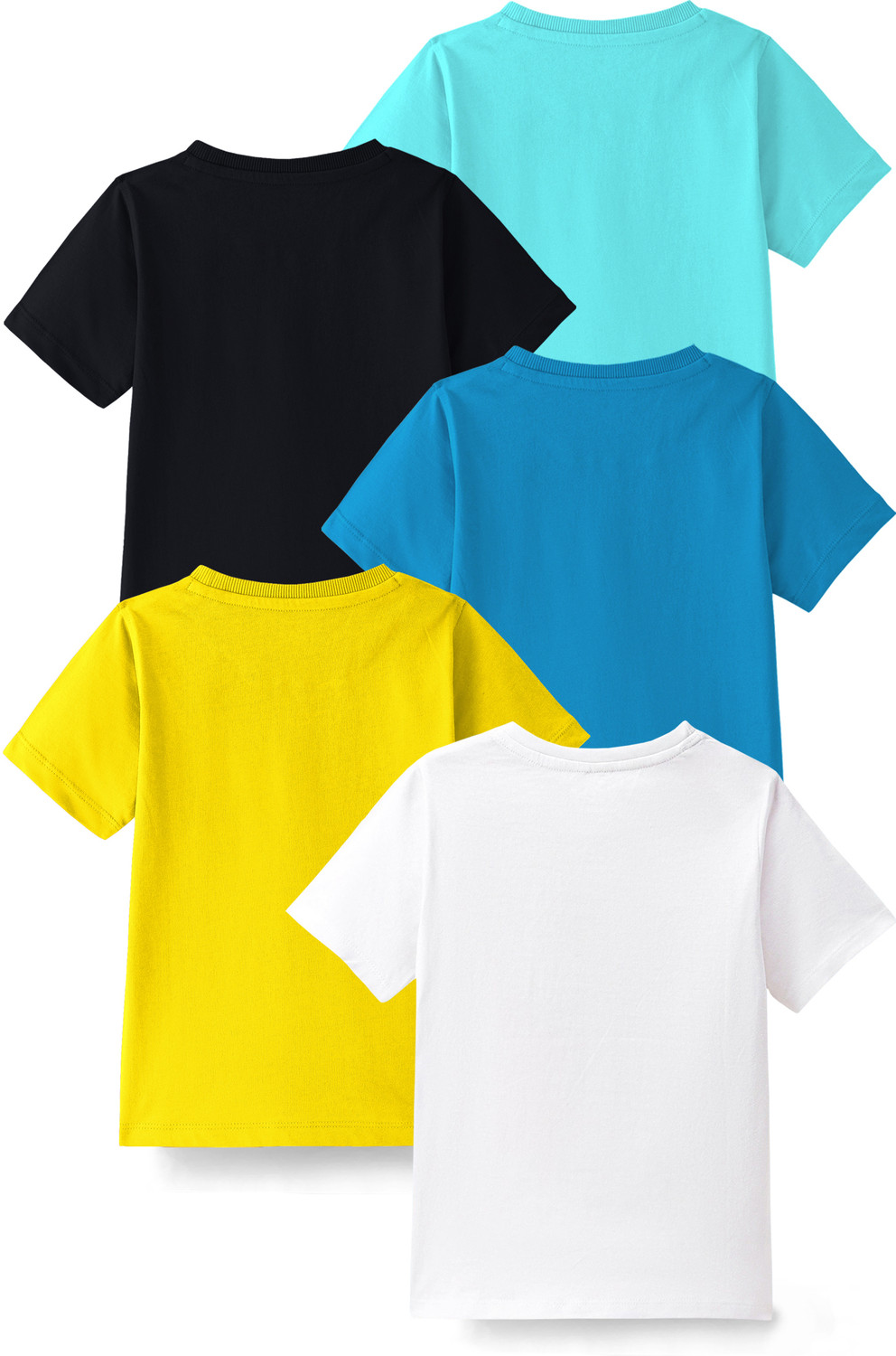 Image of Kuchipoo Boys Printed Cotton Blend Regular T Shirt