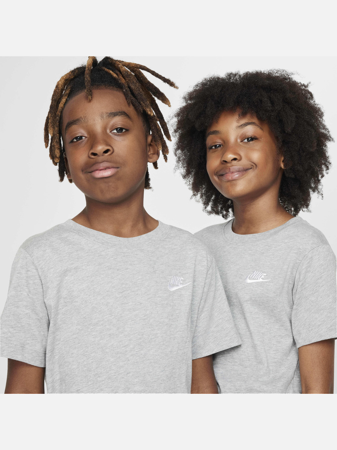 Image of NIKE Boys & Girls Solid Pure Cotton Regular T Shirt
