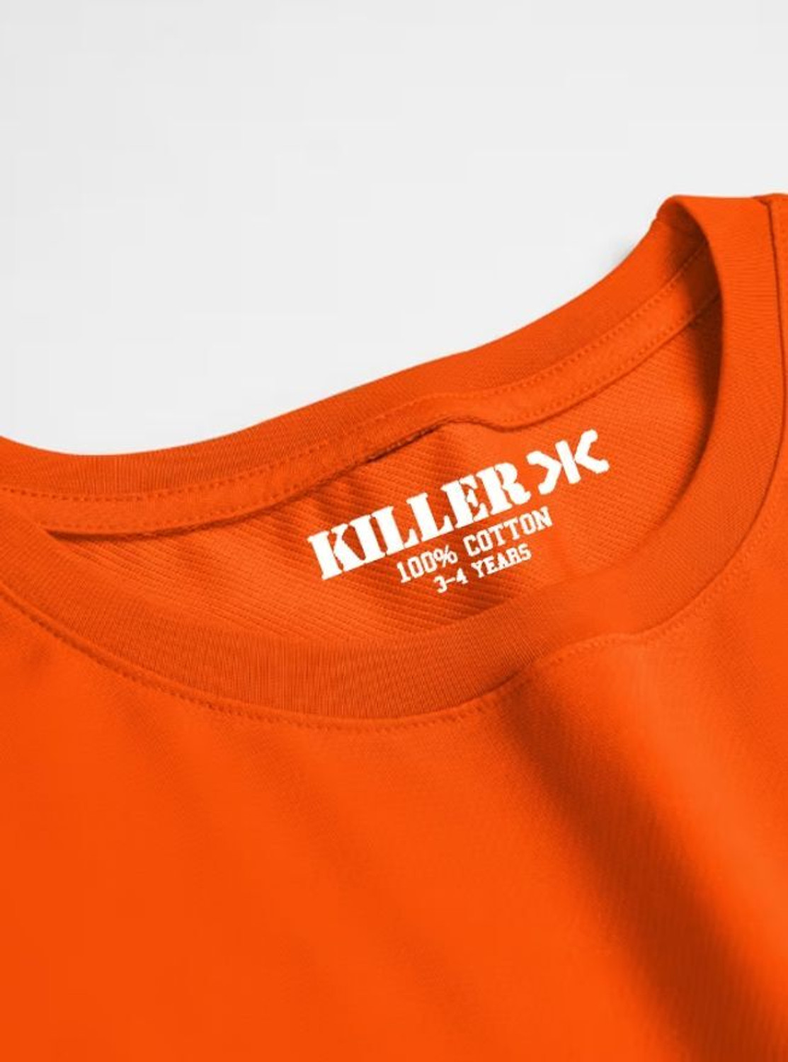 Image of KILLER Boys Graphic Print Pure Cotton Regular T Shirt