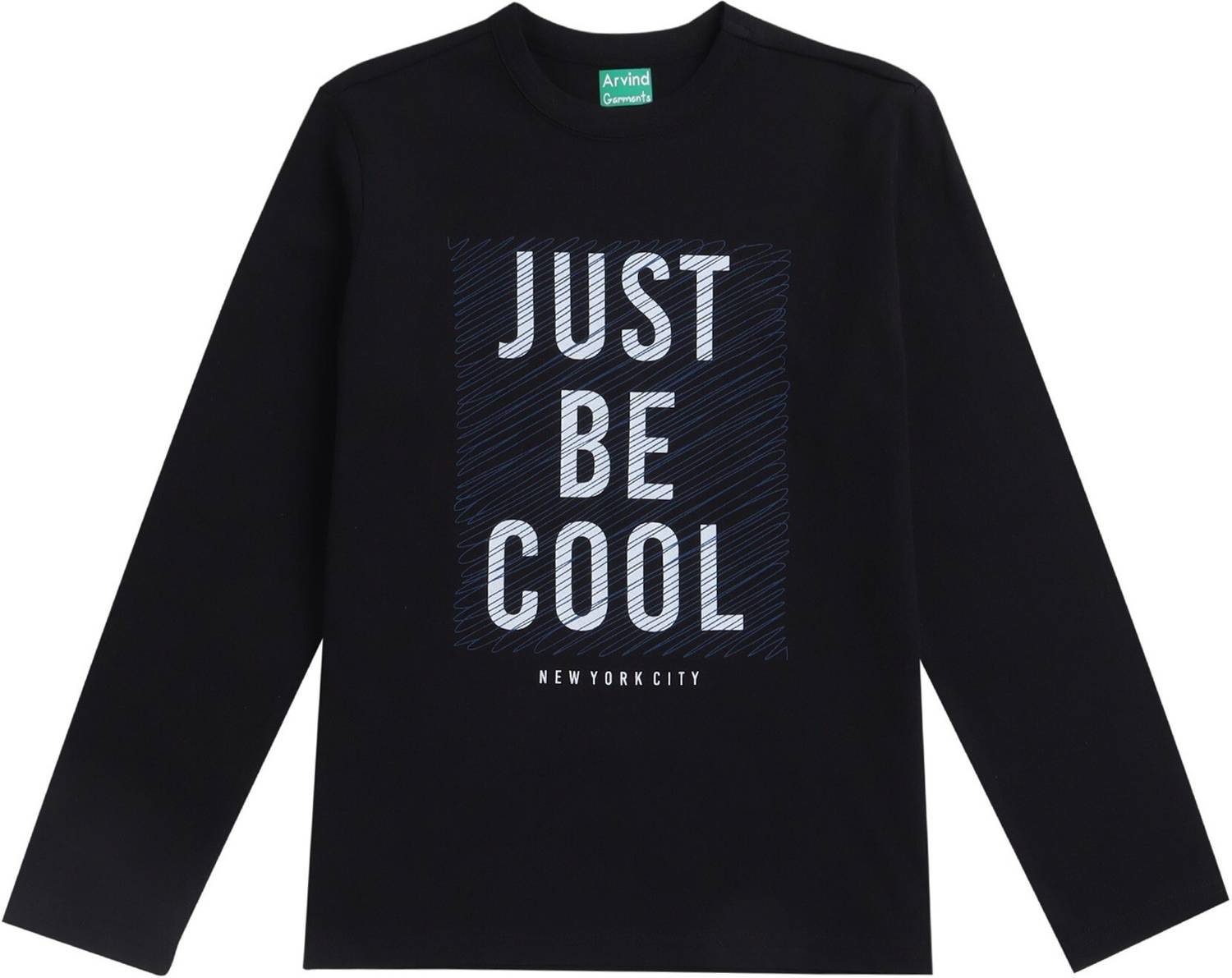 Arvind Garments Boys Printed Pure Cotton Regular T Shirt