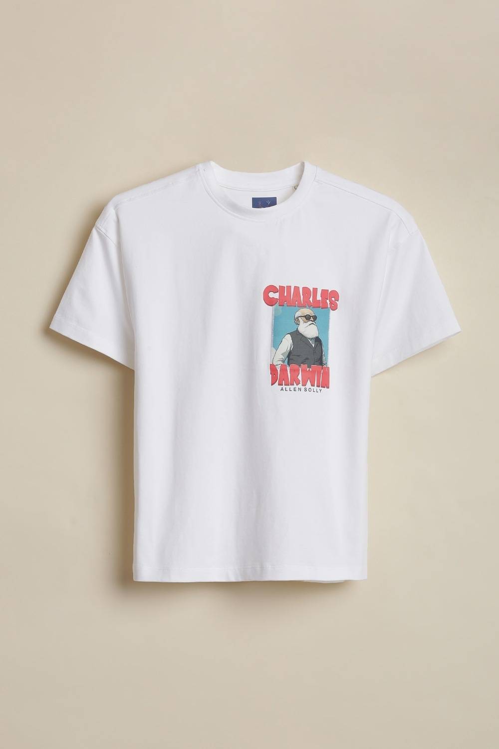 Allen Solly Boys Graphic Print Cotton Blend Regular T Shirt