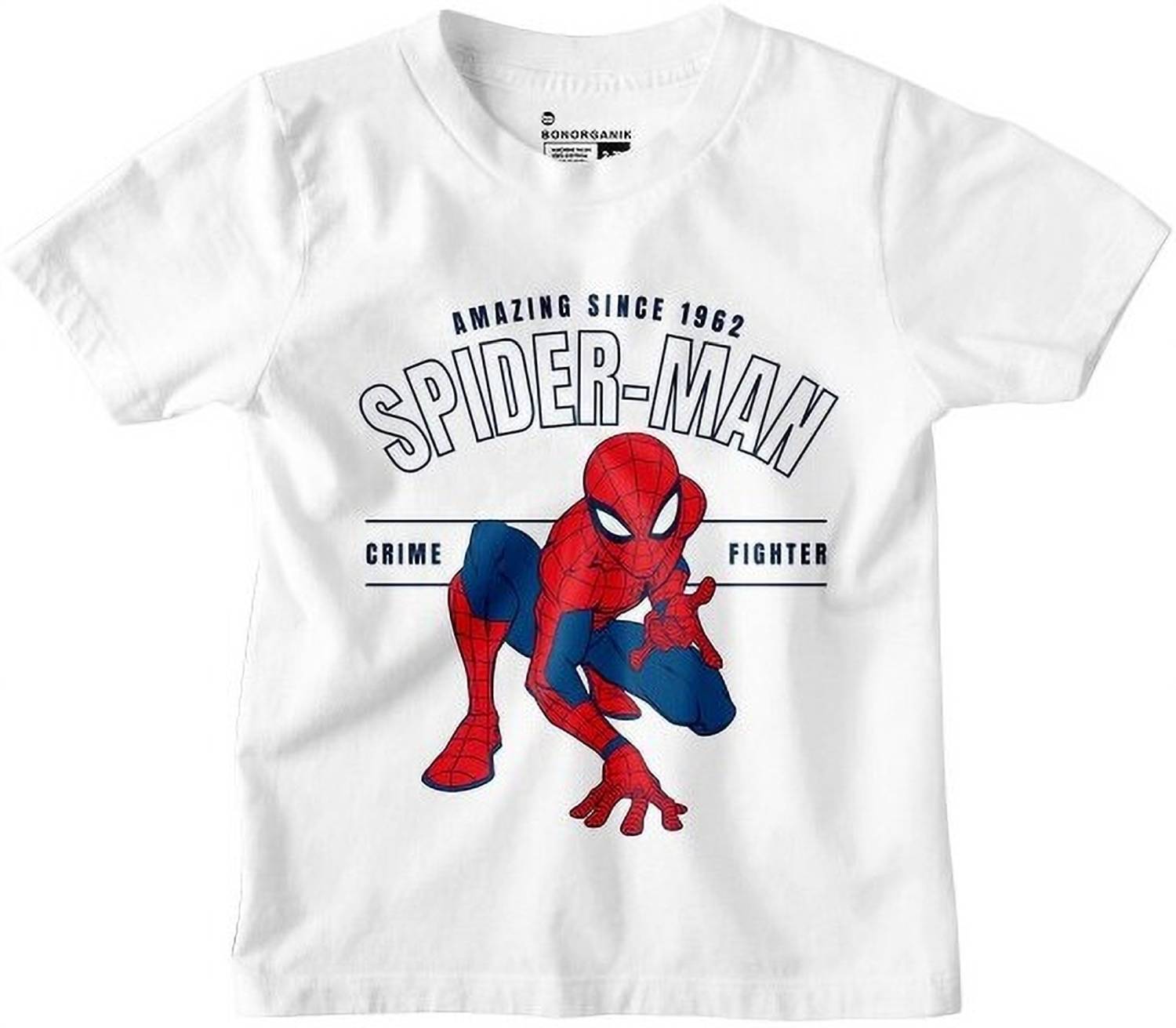 BonOrganik Boys Printed Pure Cotton Regular T Shirt