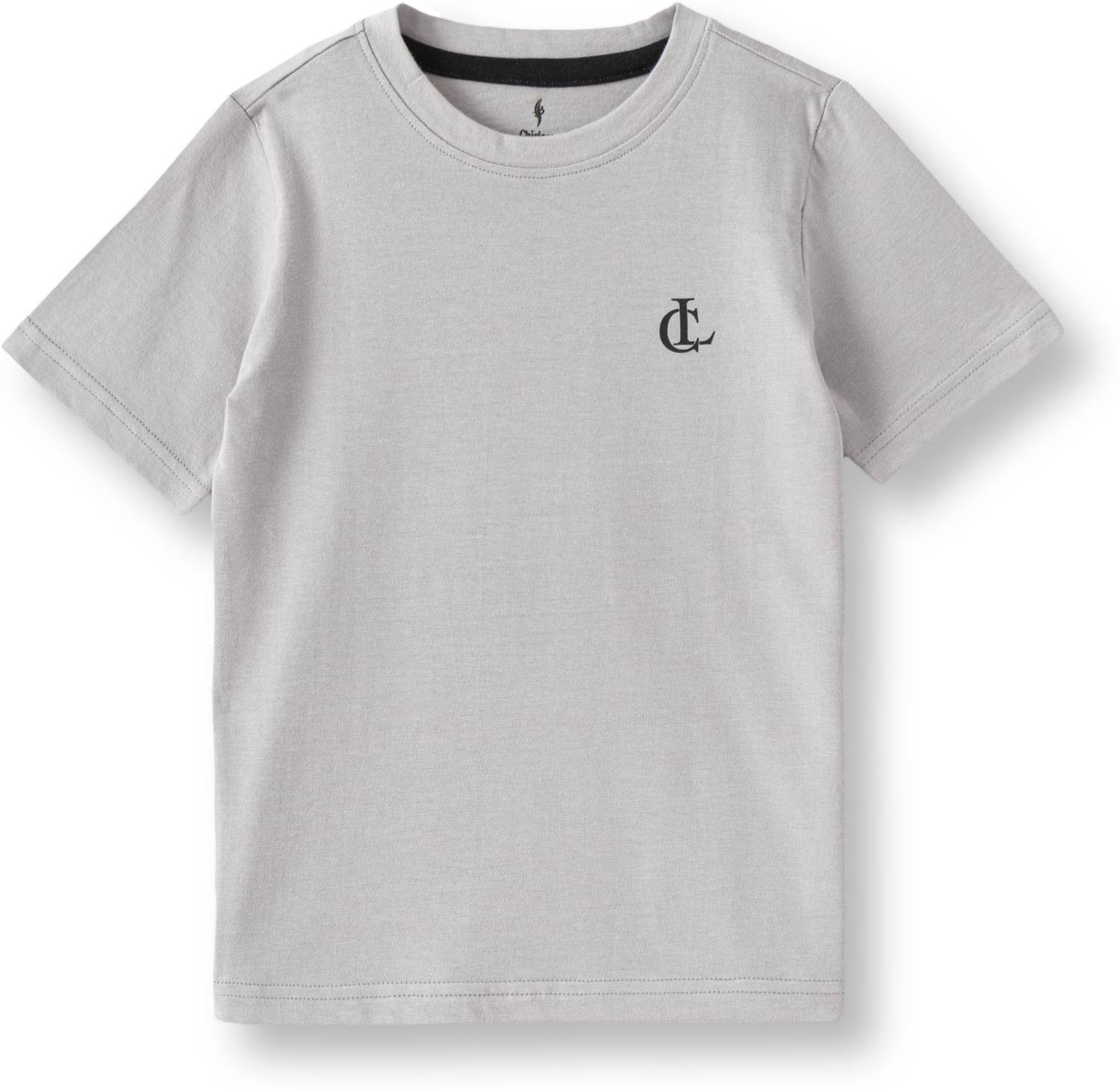 chicloop Boys Solid Pure Cotton Regular T Shirt