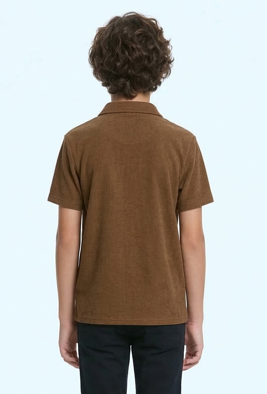Image of Try This Boys Colorblock Cotton Blend Regular T Shirt