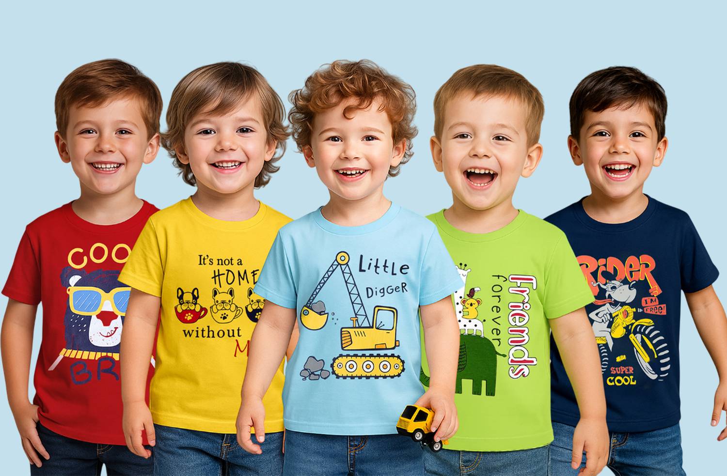 Flipkart.com | SUPERSQUAD Baby Boys & Baby Girls Graphic Print