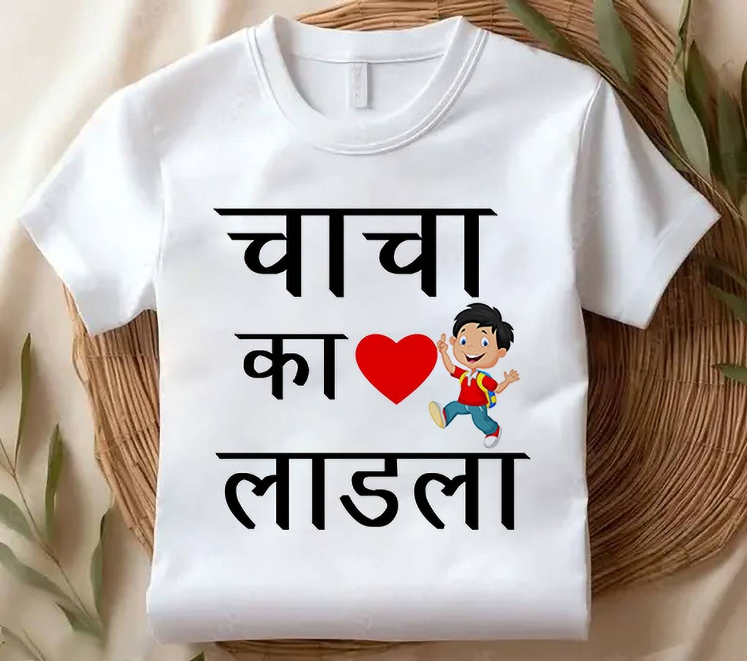 AAR STORE Boys & Girls Printed Polyester Regular T Shirt