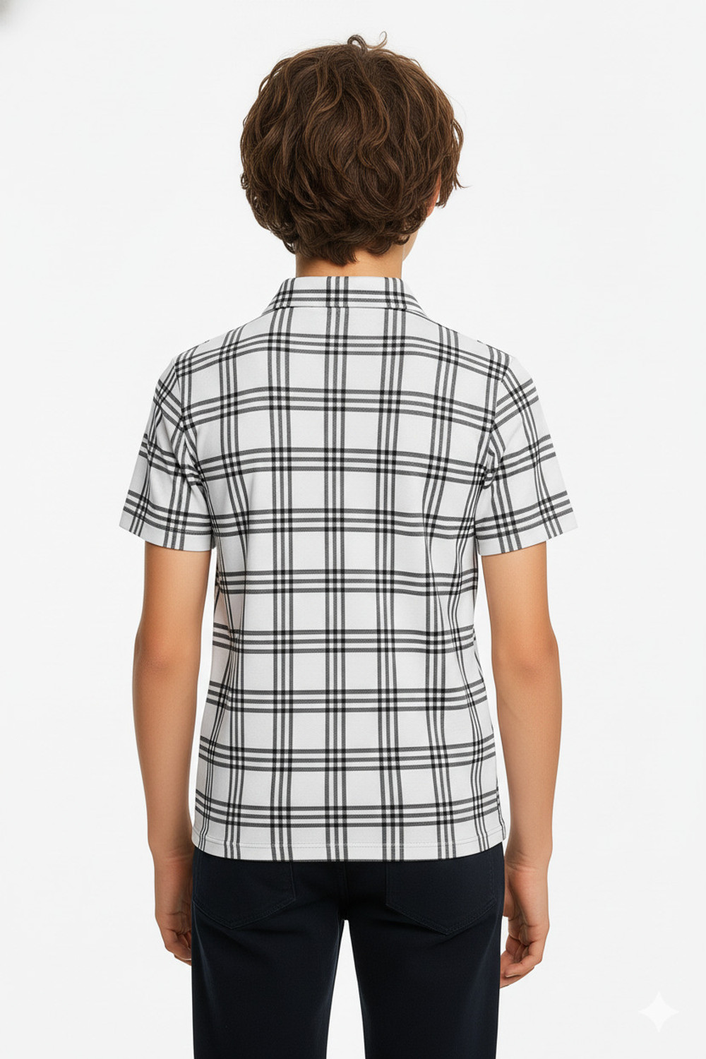 Image of Try This Boys Colorblock Cotton Blend Regular T Shirt (Multicolor, White, Pack of 1)