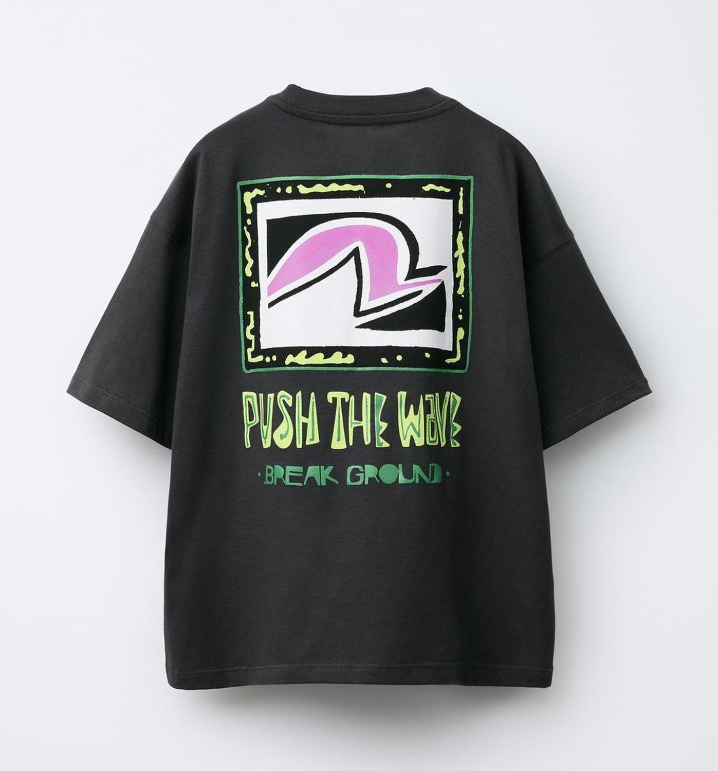 Image of Alan Jones Boys Printed Cotton Blend Oversized T Shirt
