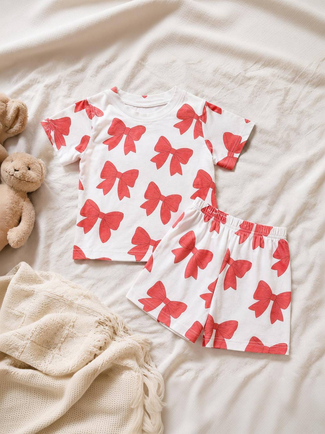 BBARKAT Baby Girls Casual T-shirt Shorts