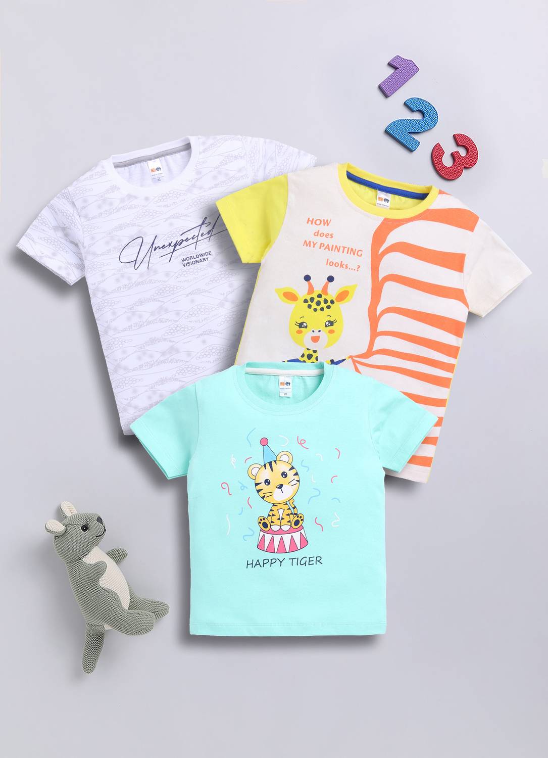 Flipkart.com | LITTLE NINJA Baby Boys Printed Pure Cotton Regular