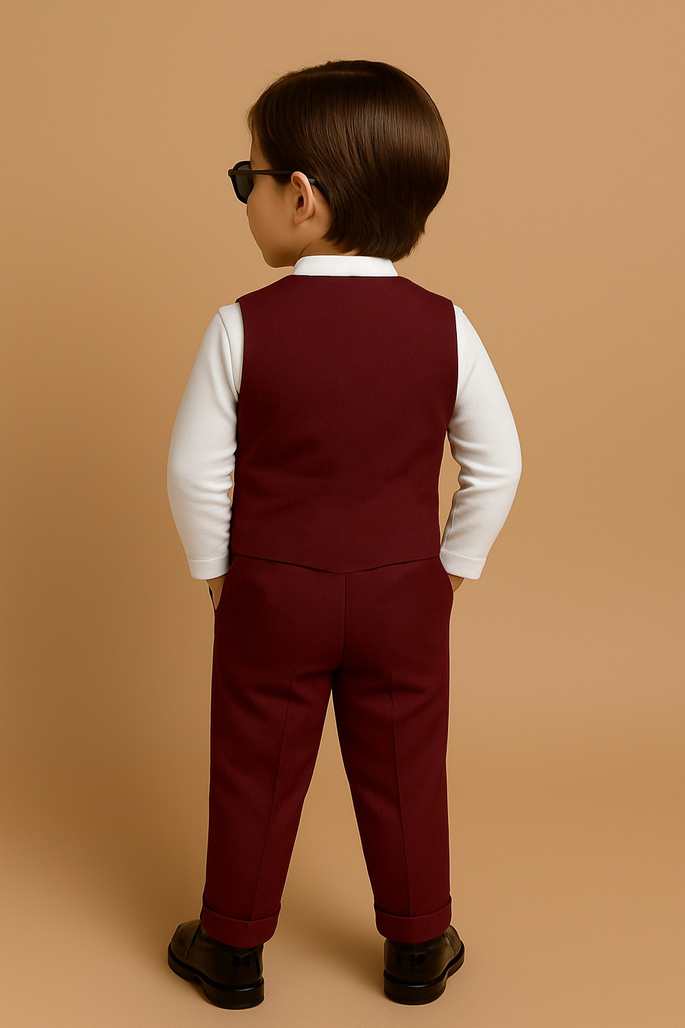 Image of Ninas Boys Festive & Party Blazer, Shirt and Trouser Set