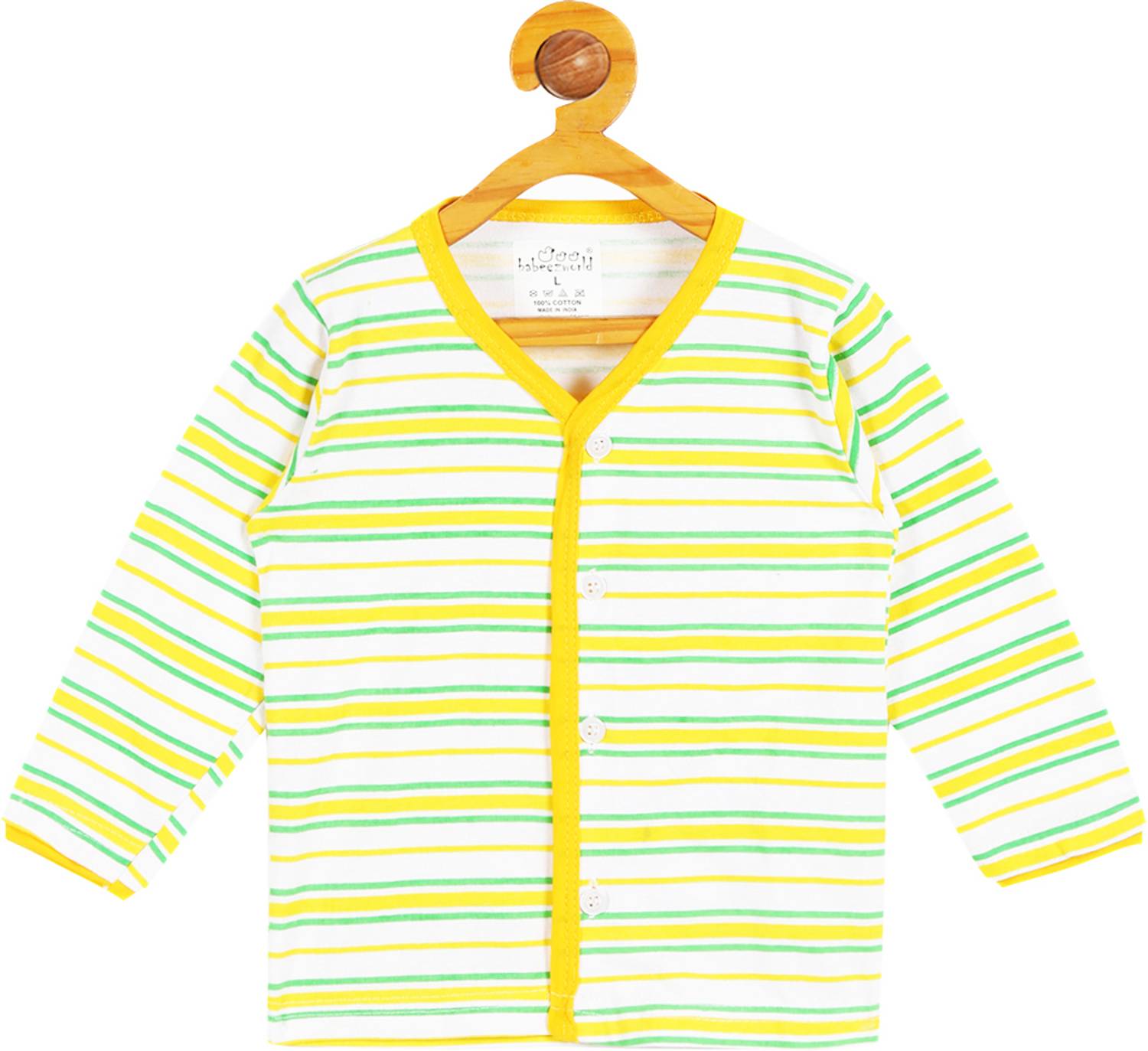 babeezworld Boys & Girls Striped Cotton Blend Regular T Shirt