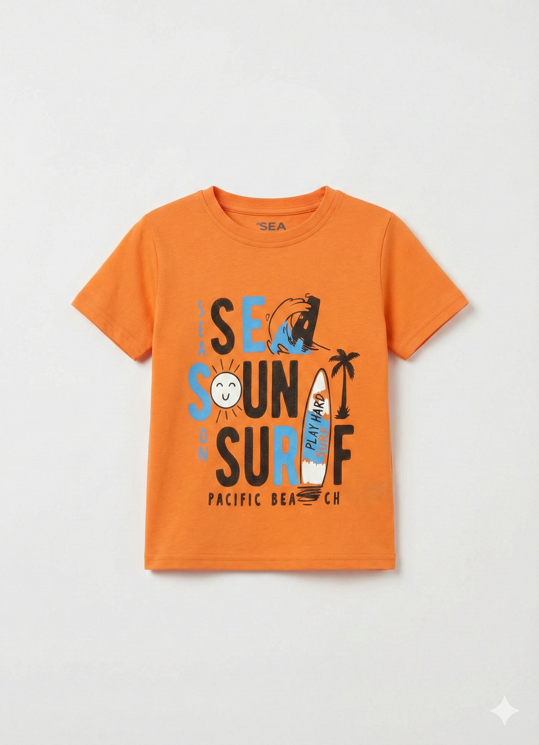Image of DIAMOND EXPORTER Baby Boys & Baby Girls Printed Cotton Blend Regular T Shirt