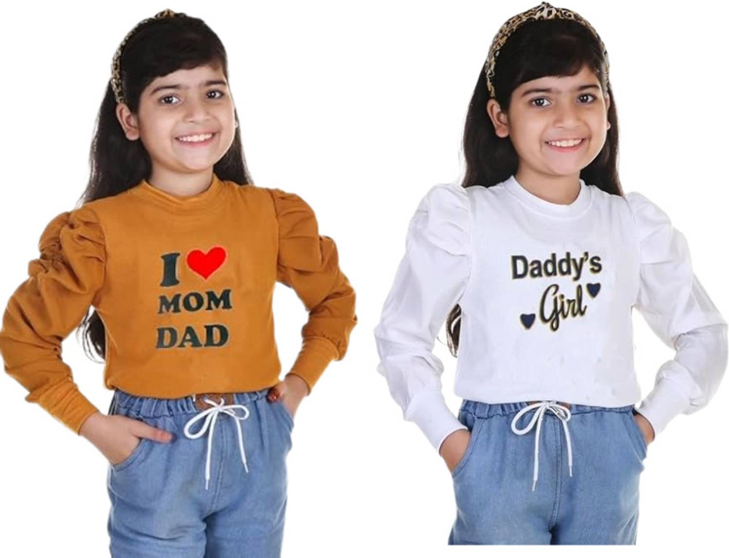 CAPRICOS Girls Casual Cotton Blend Top