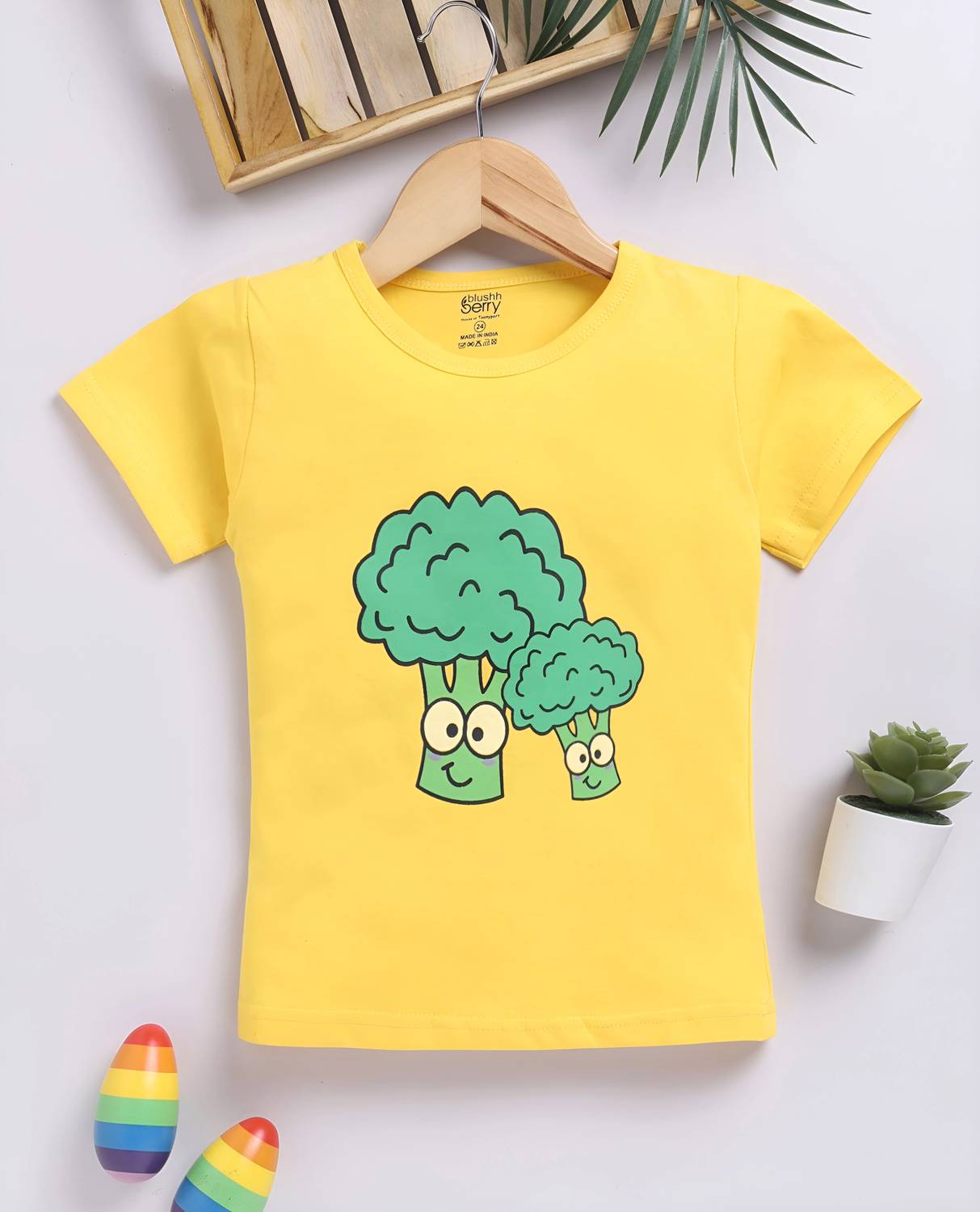 Blushh Berry Girls Casual Cotton Blend Top