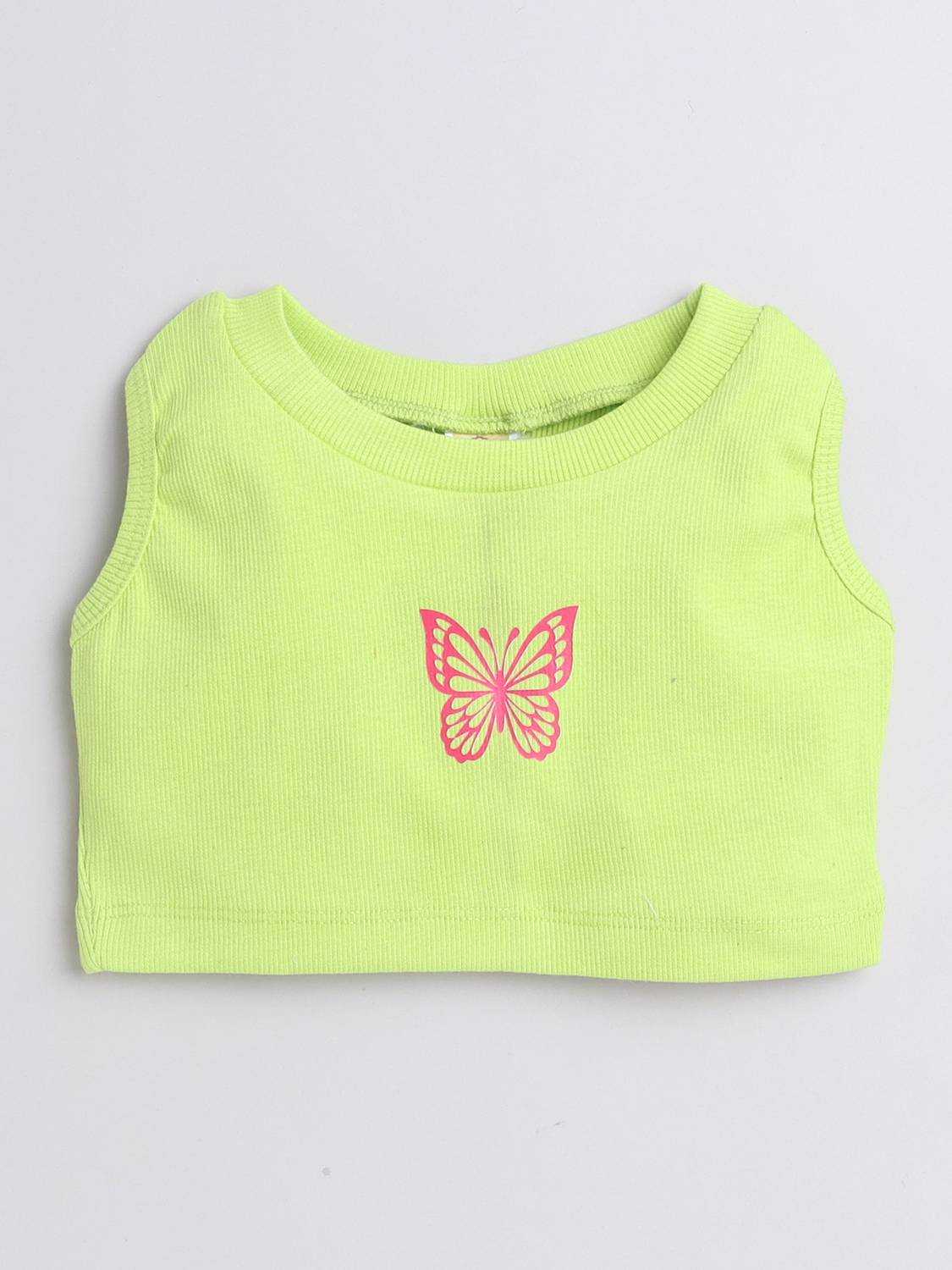 Aww Hunnie Girls Casual Cotton Blend Fashion Sleeve Top