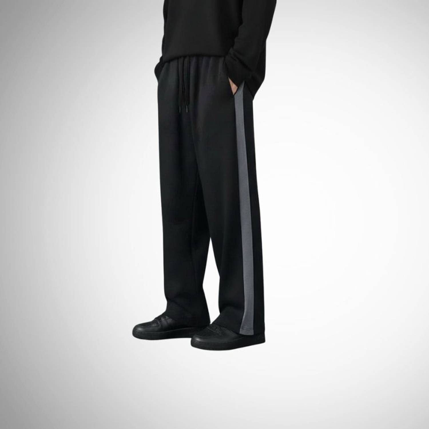 SAZONE Track Pant for Boys - Black Pack of 1 - Image 2