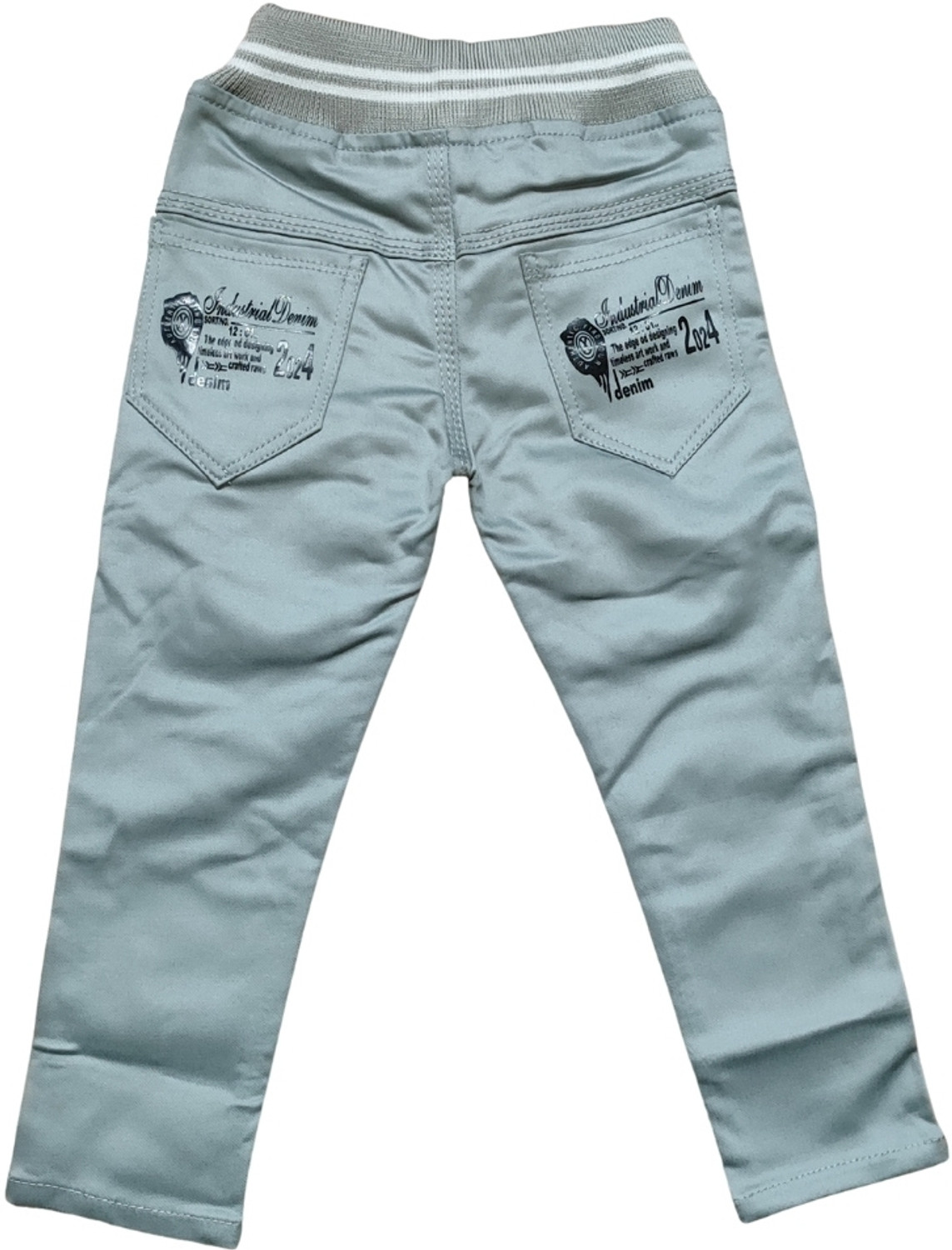 Image of Busted Regular Fit Boys & Girls Light Green Trousers