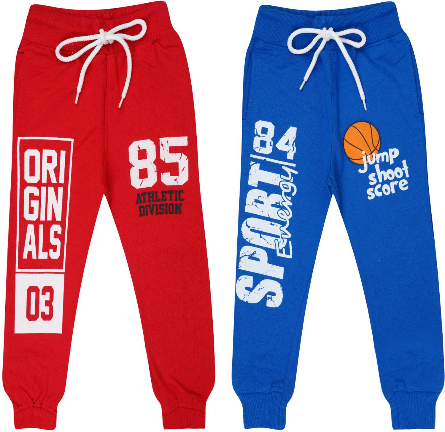 FAZZA Track Pant For Boys (Multicolor, Pack of 2)