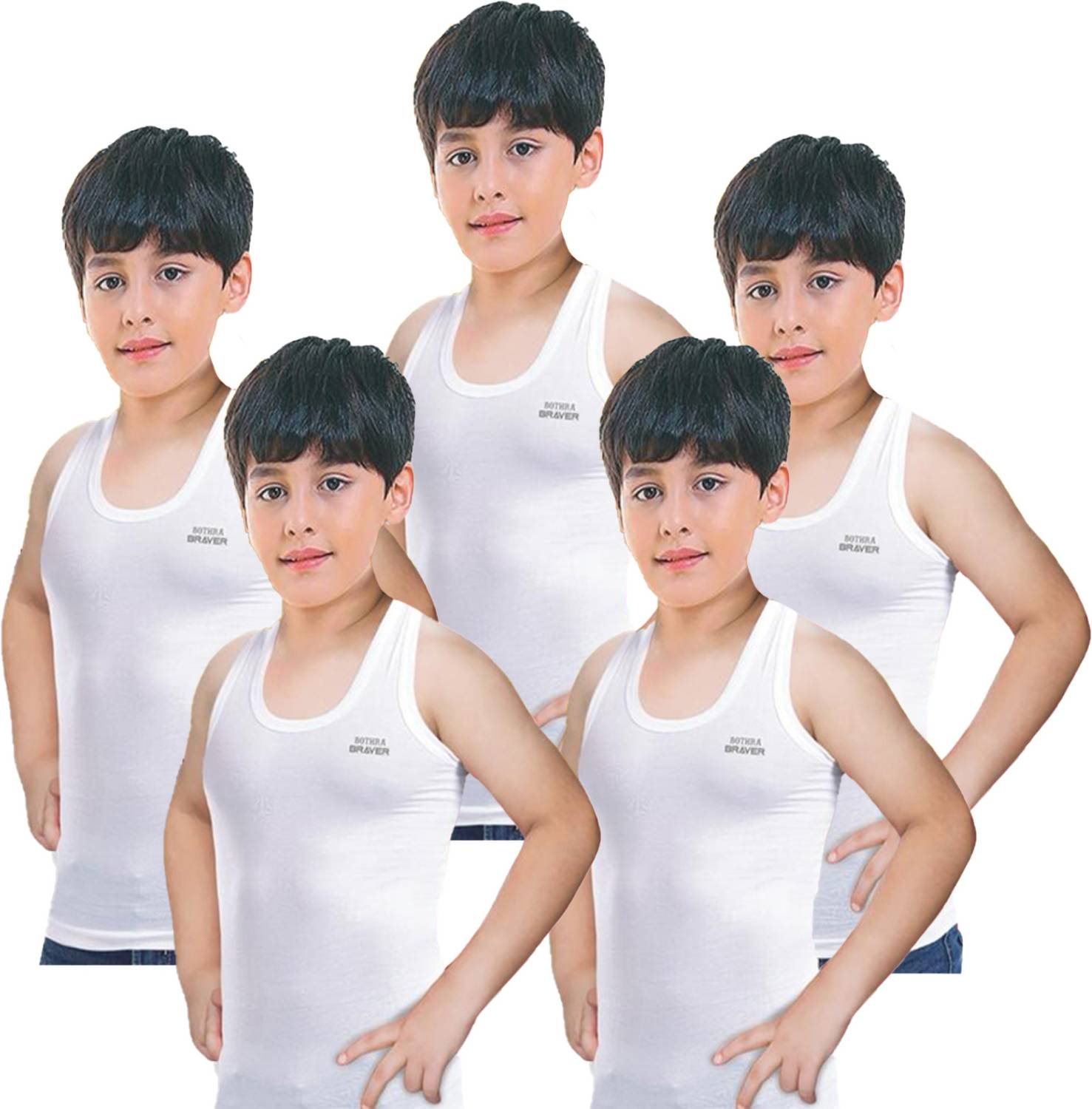 BOTHRA Vest For Boys Pure Cotton