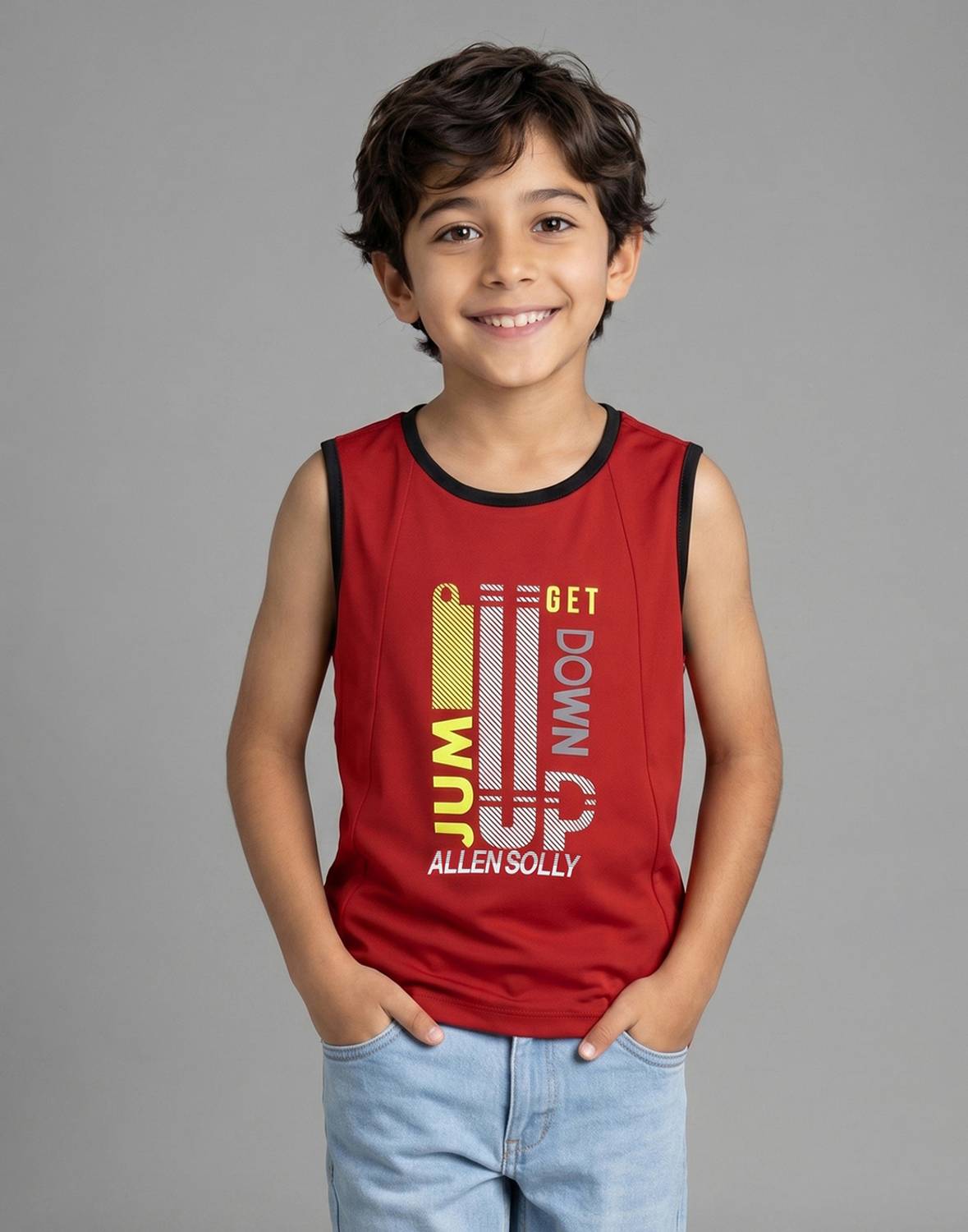 Allen Solly Vest For Boys Polyester