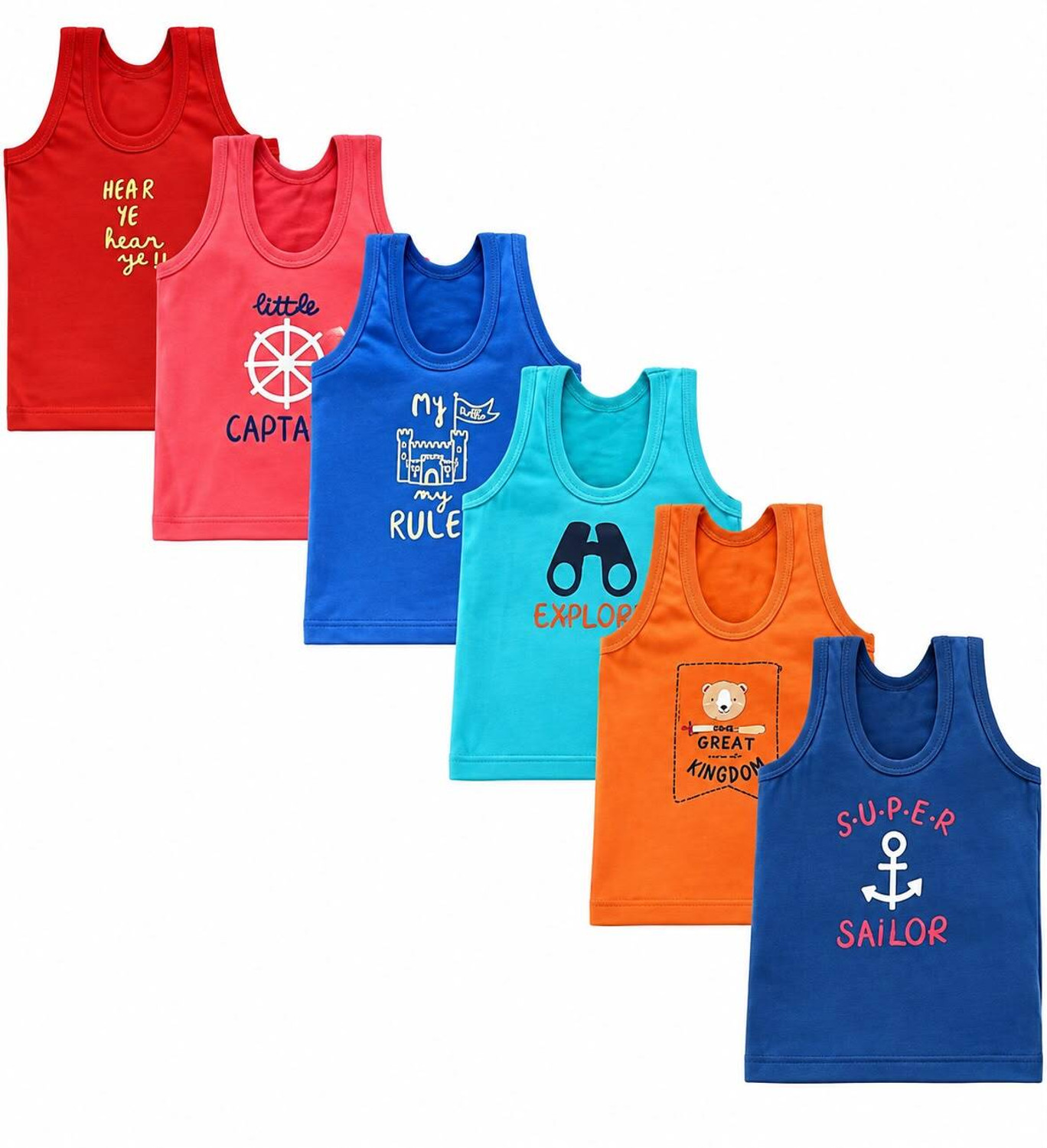 Image of NEW TRINATH HOSIERY Vest For Baby Boys & Baby Girls Cotton