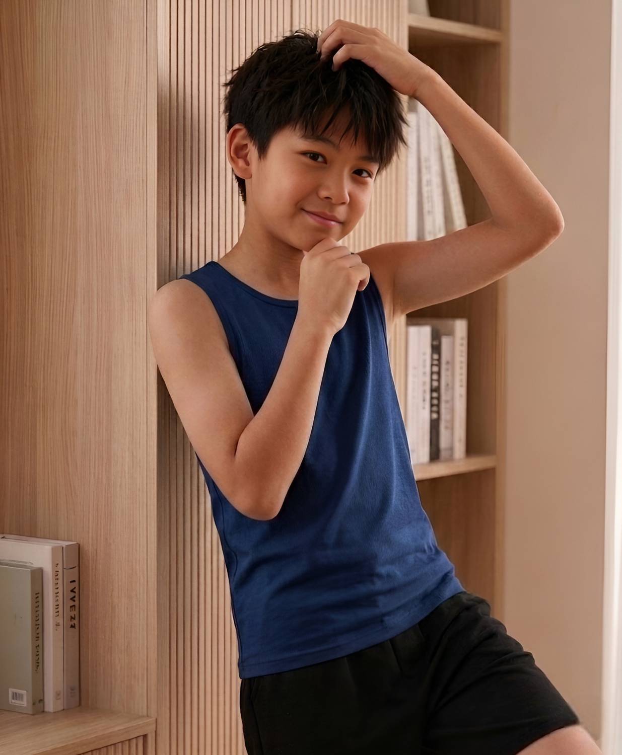 Adixus Vest For Boys Polyester
