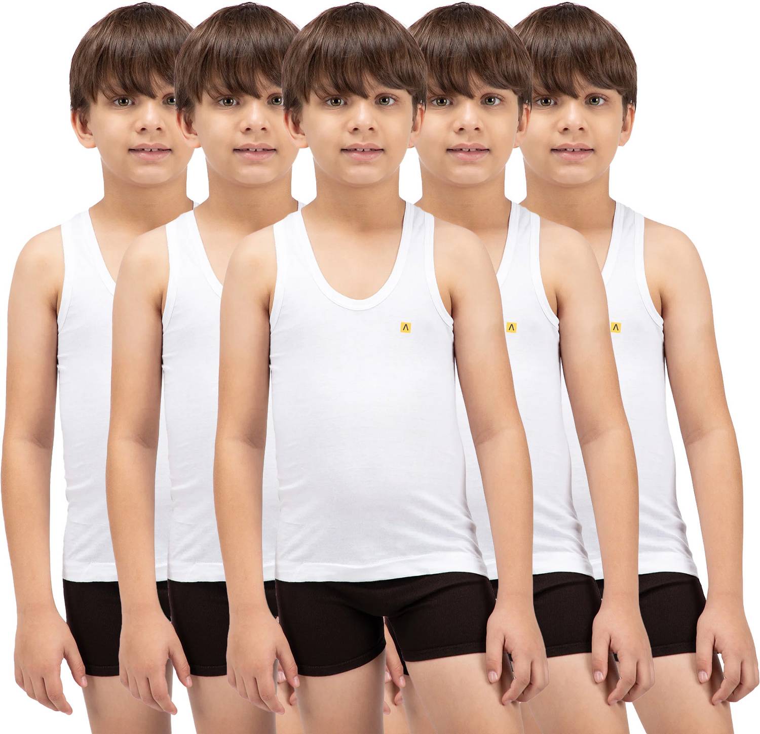 AMUL COMFY Vest For Boys Pure Cotton