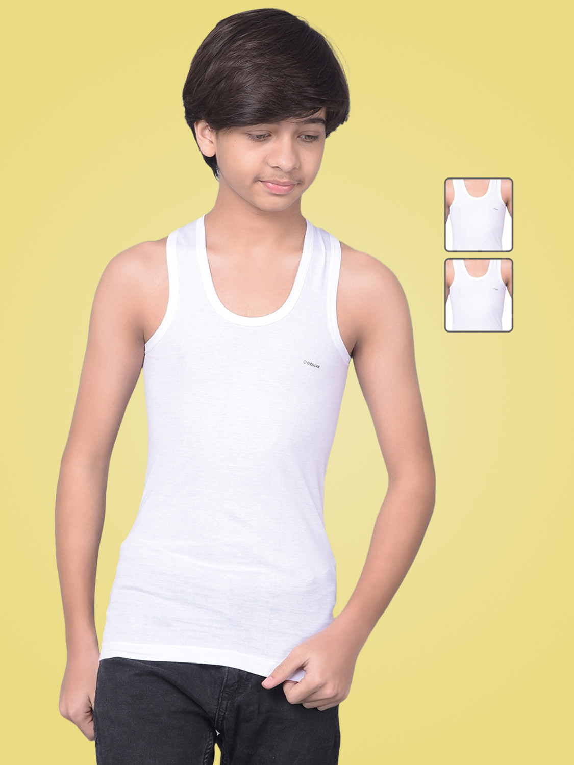Image of Dollar Bigboss Vest For Boys Cotton