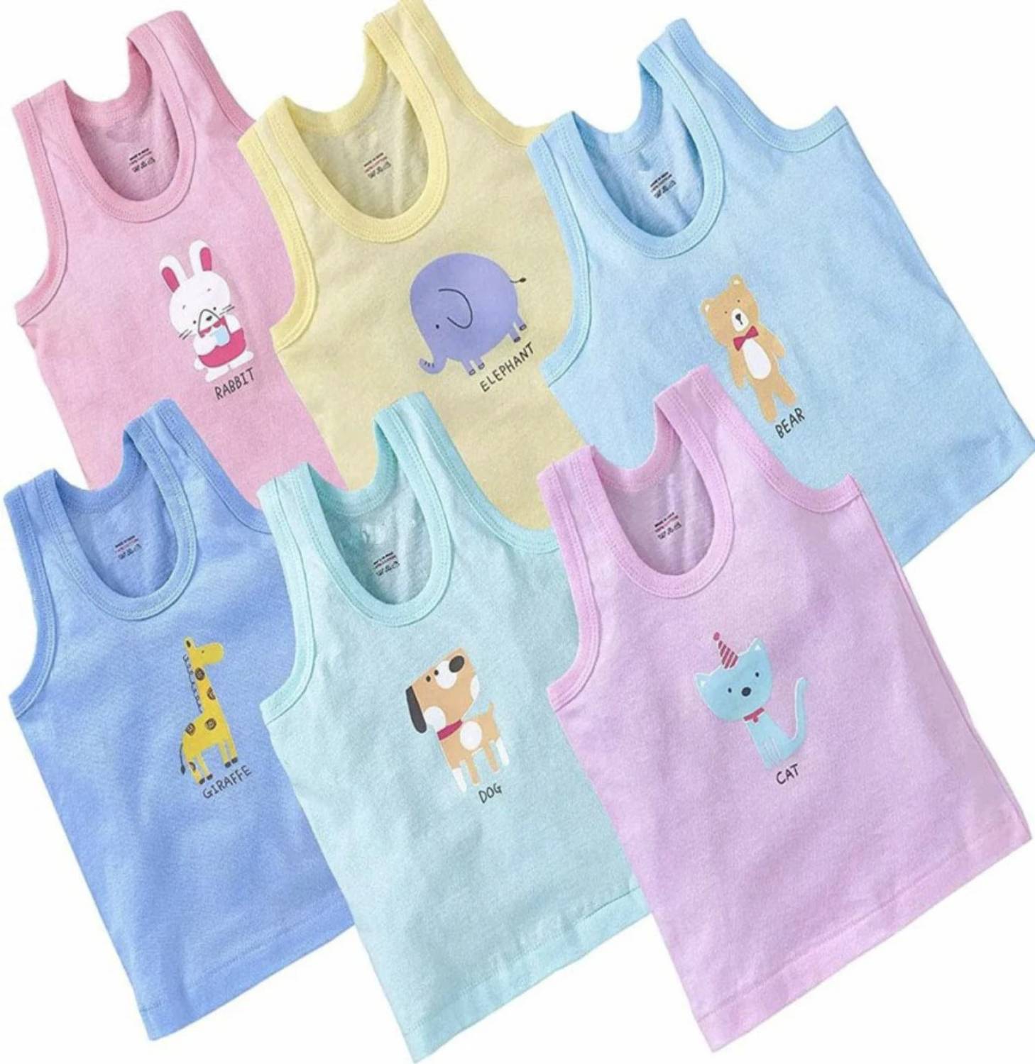 TWINKLE CREFT Vest For Baby Boys & Baby Girls Pure Cotton