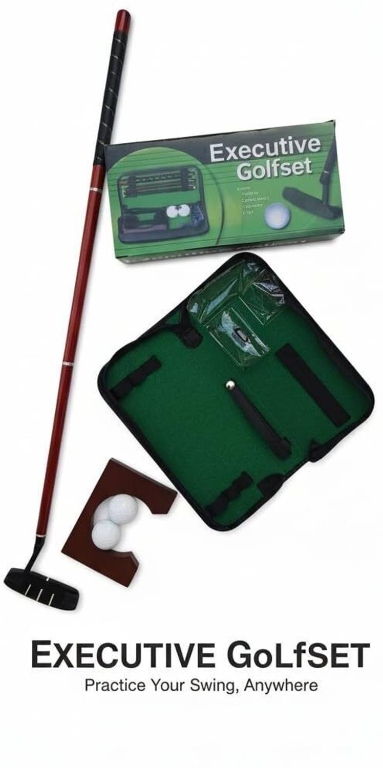 MOVEX Morex Golf Putter Set Kit – Indoor Practice Set with Ball