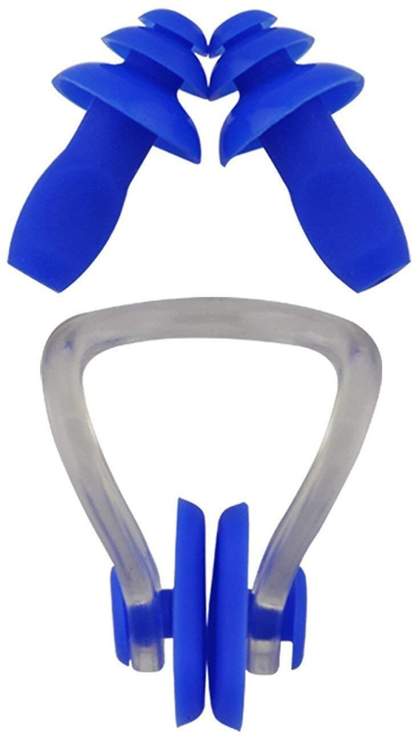 Image of MOVEX Swimming Set with Anti-Fog Goggles and Silicone Swimming Cap for Adults & Kids Swimming Kit