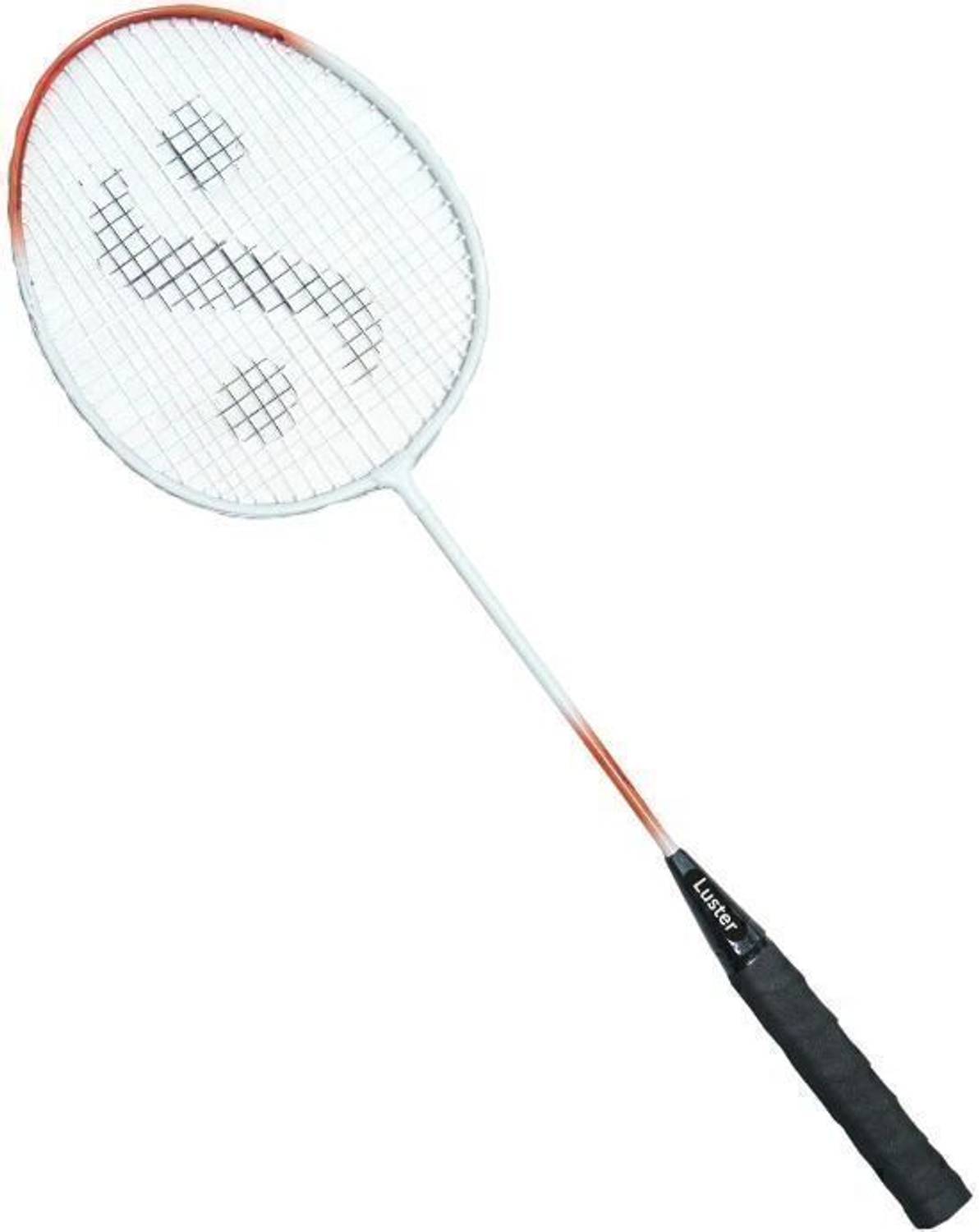 Luster Single Shaft Badminton Racket with 3 Shuttles - Image 3