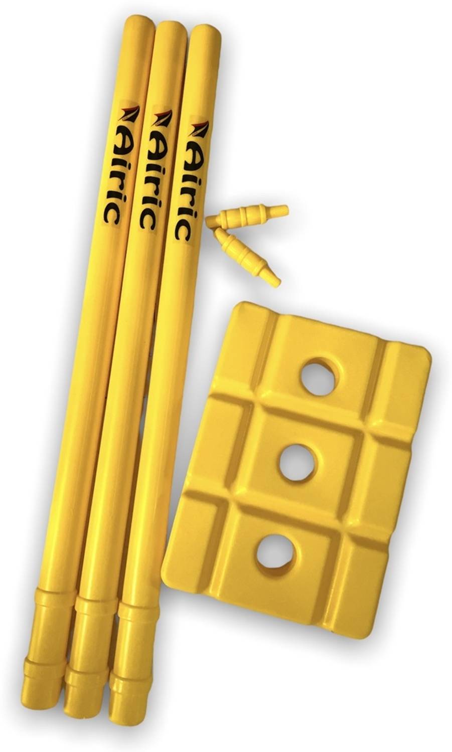 Airic Heavy Quality Plastic Wickets Set (1 set)