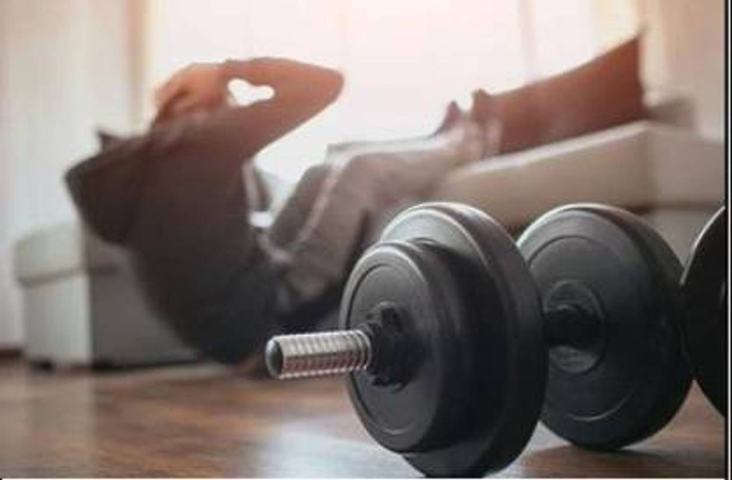 L'AVENIR 40kg PVC Dumbbell Set + Fitness Accessories - Image 5
