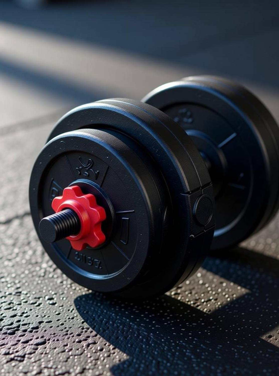 MINESFITNESS 8KG PVC Dumbbell Set - Image 3