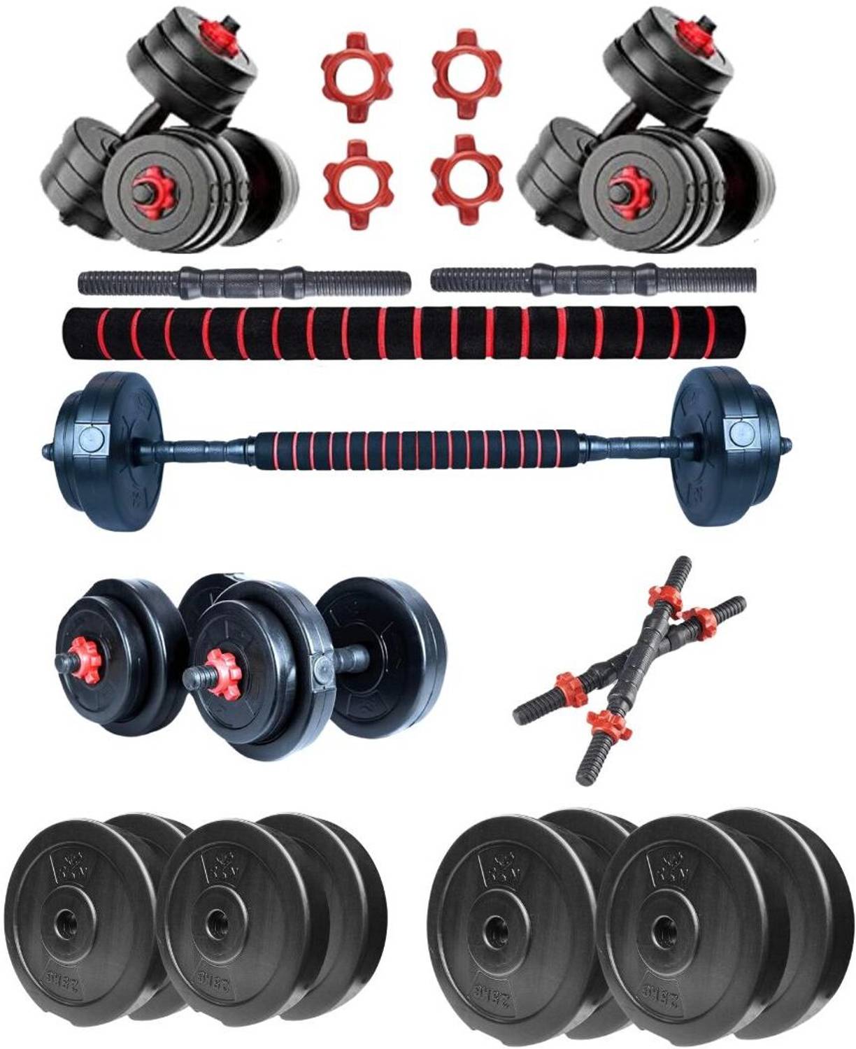 MINESFITNESS 8KG PVC Dumbbell Set - Image 4