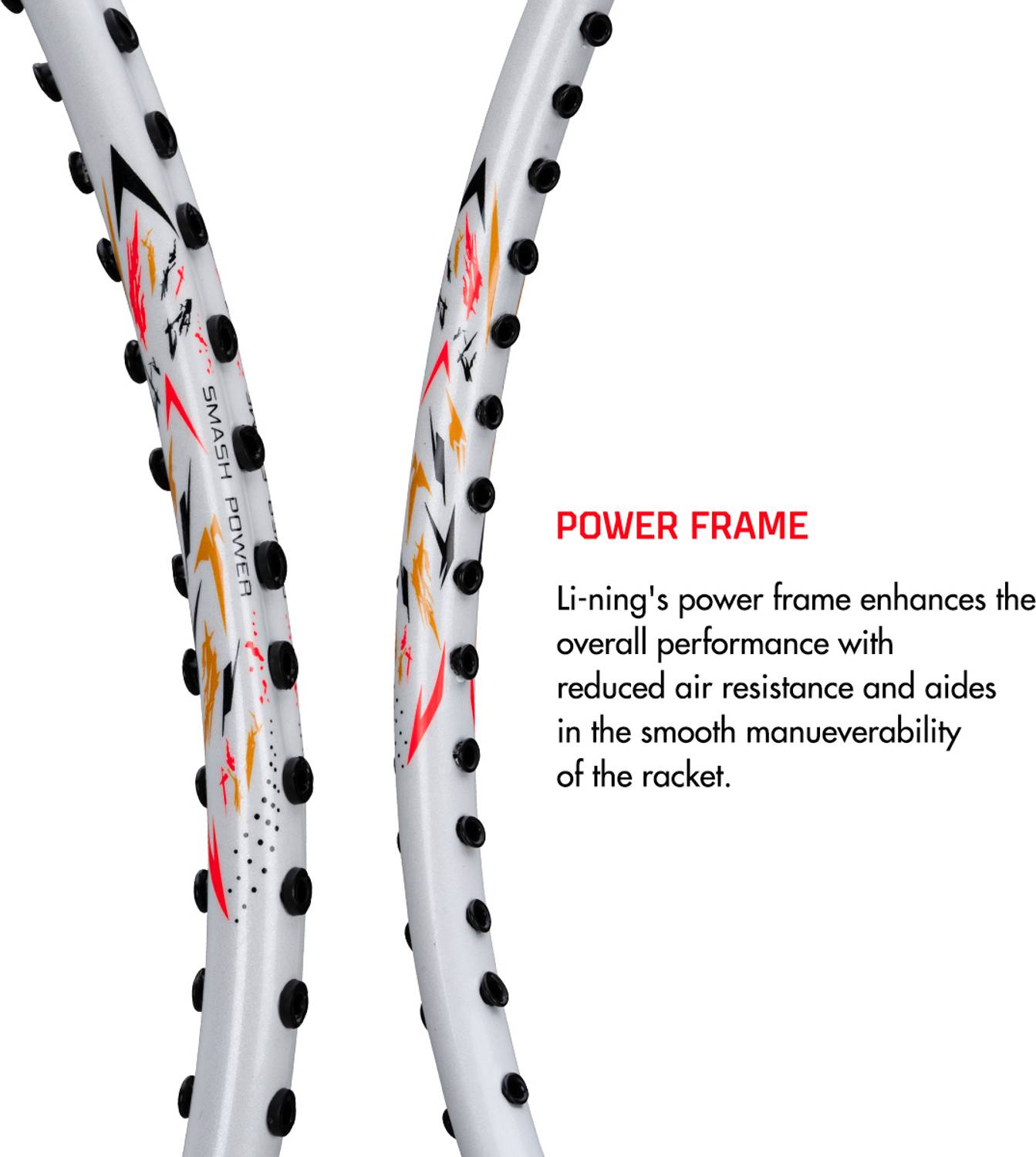 LI-NING Smash XP-707 Pro Multicolor Badminton Racquet - Image 5