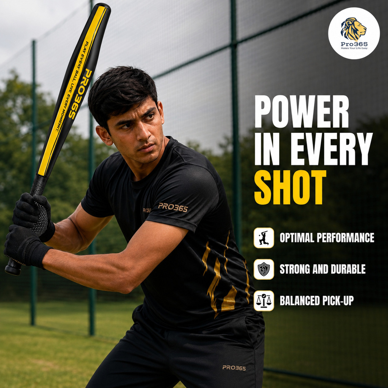 Image of PRO365 Complete Cricket Kit for Kids & Adults Cricket Kit