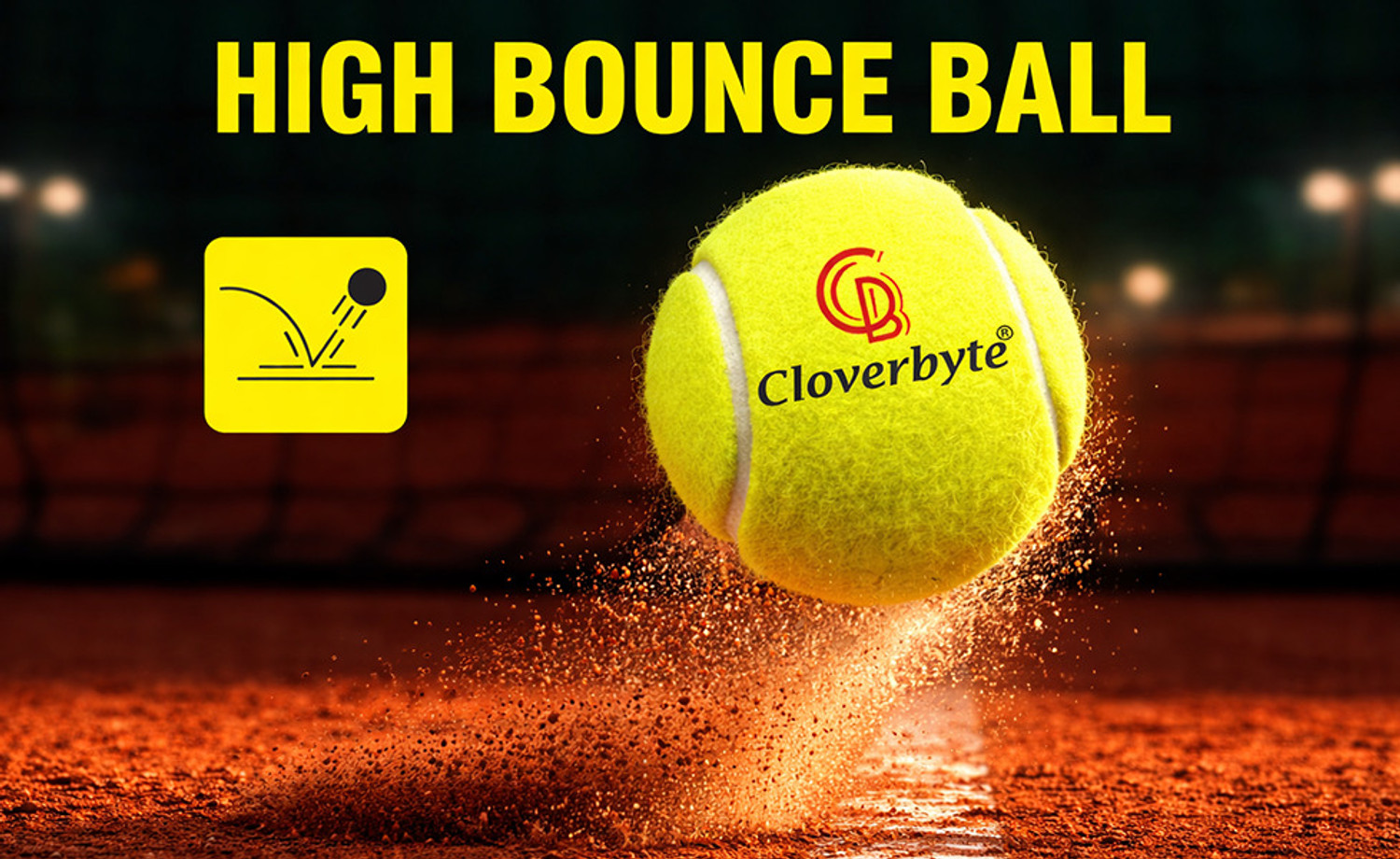 Image of CLOVERBYTE Slog Heavy Duty (34 X 4.5 inches) Full Size Premium Bat With Tennis Ball Cricket Kit