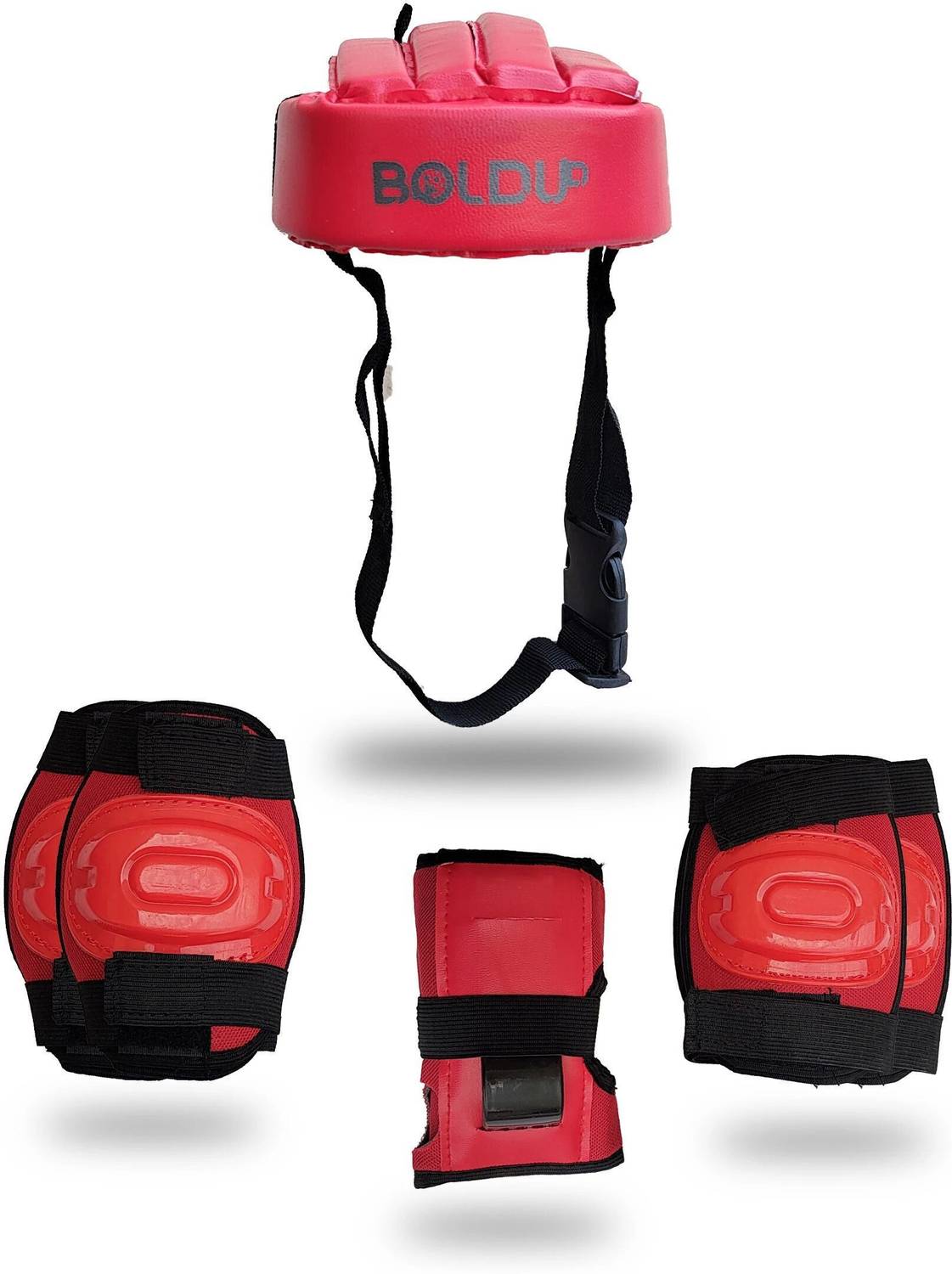 BOLDUP Protective Skating Guard Kit for Skating, Cycling, Running for Kids,Boys& Girls Skating Kit