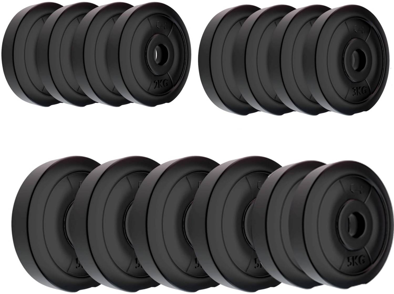 STARX 50 kg PVC Weight Home Gym Combo - Image 3
