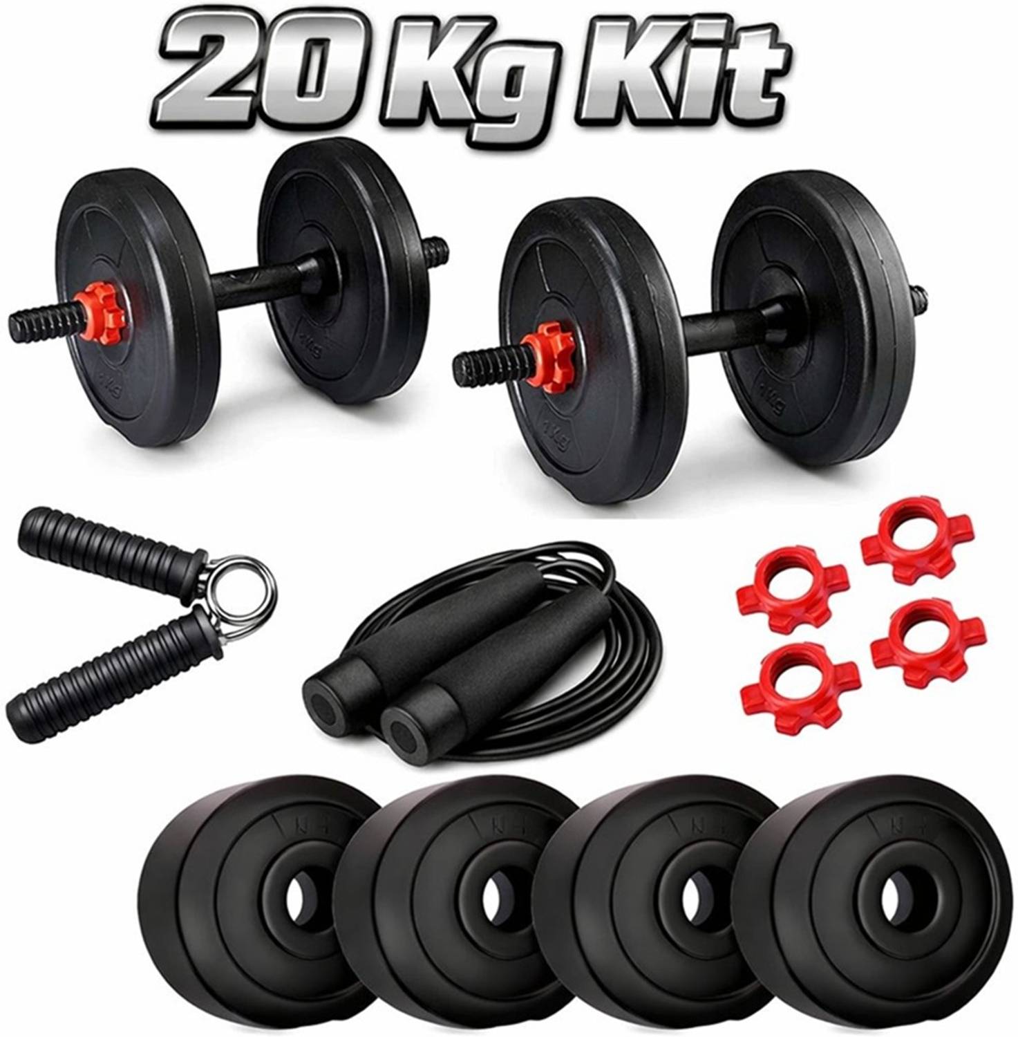 Rihaanfit 20KG Dumbbell Kit