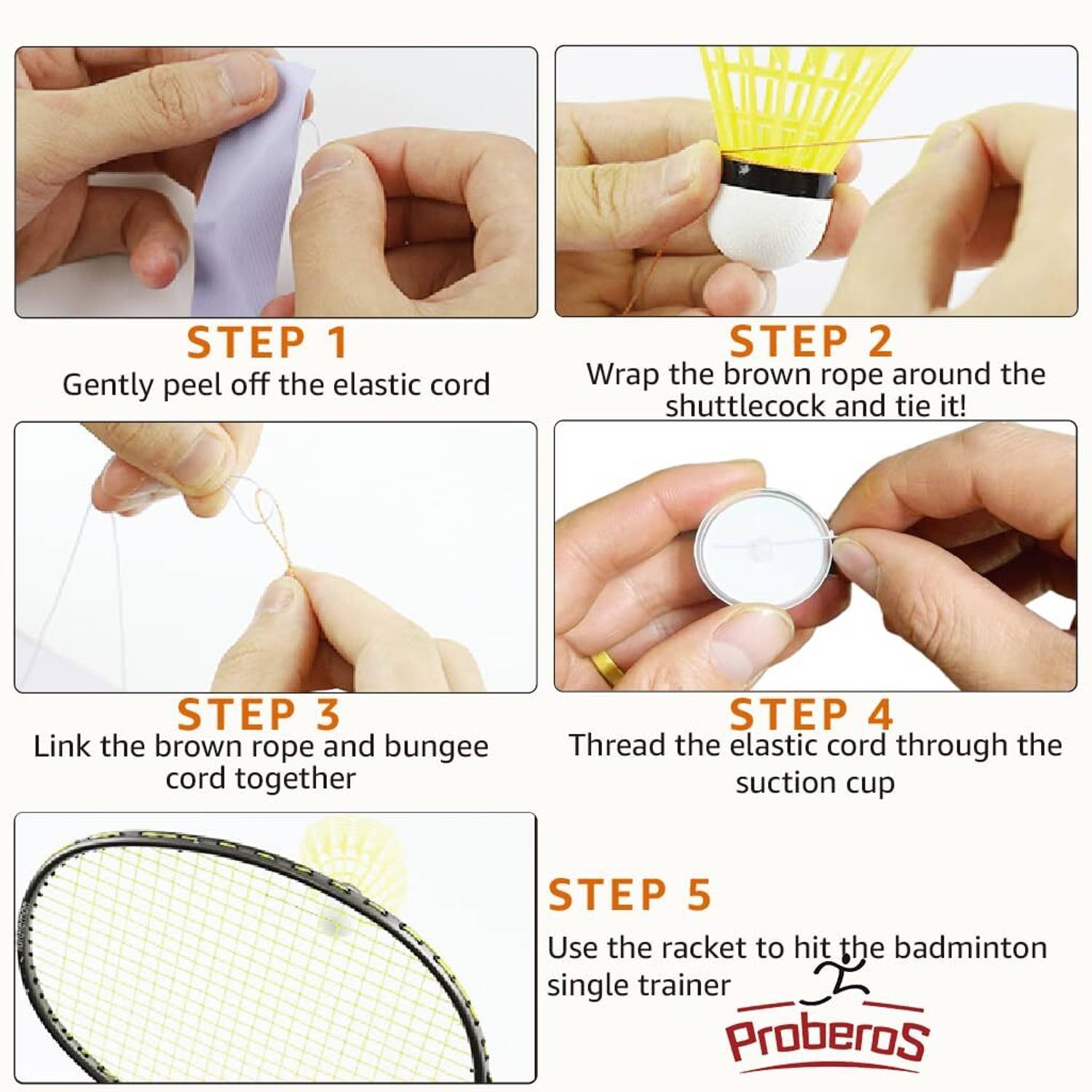 Qpets Badminton Trainer Device Set - Image 2