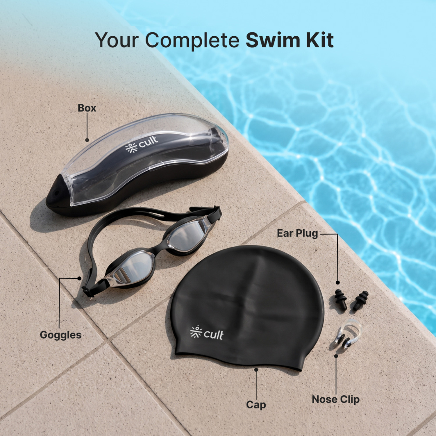 Image of Cult Swimming Kit White Swimming Kit