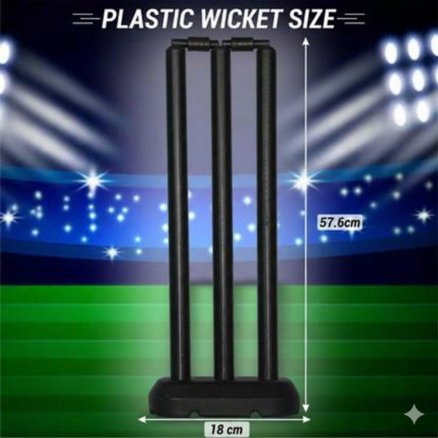 Image of fizo PVC /PLASTIC Junior Cricket Kit COMBO For 5-7 Years Kids Cricket Kit